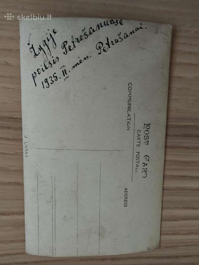 Lietuvos kariuomenė. Žygis. 1935 Petrašiūnai - nuotraukos Nr. 2