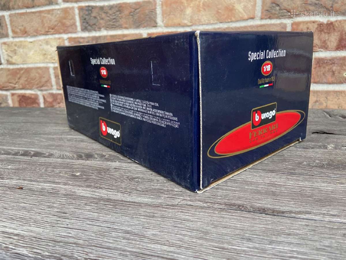 Ferrari 348 1:18 bburago burago su dezute supakuot - nuotraukos Nr. 3