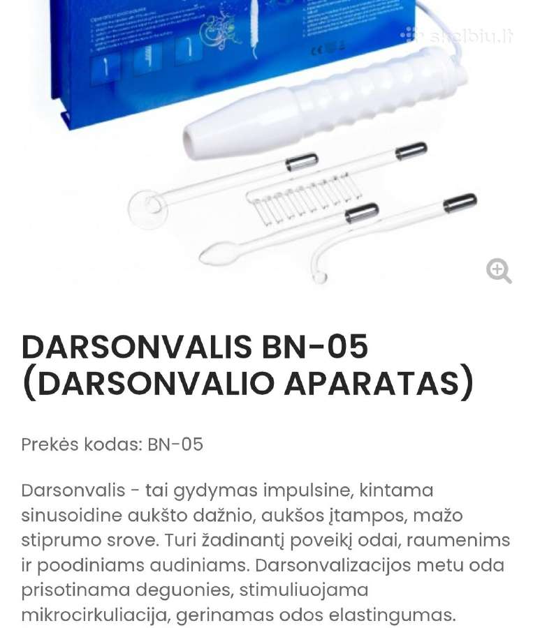 Darsonvalis nuo spuogų ir raukšlių - nuotraukos Nr. 5