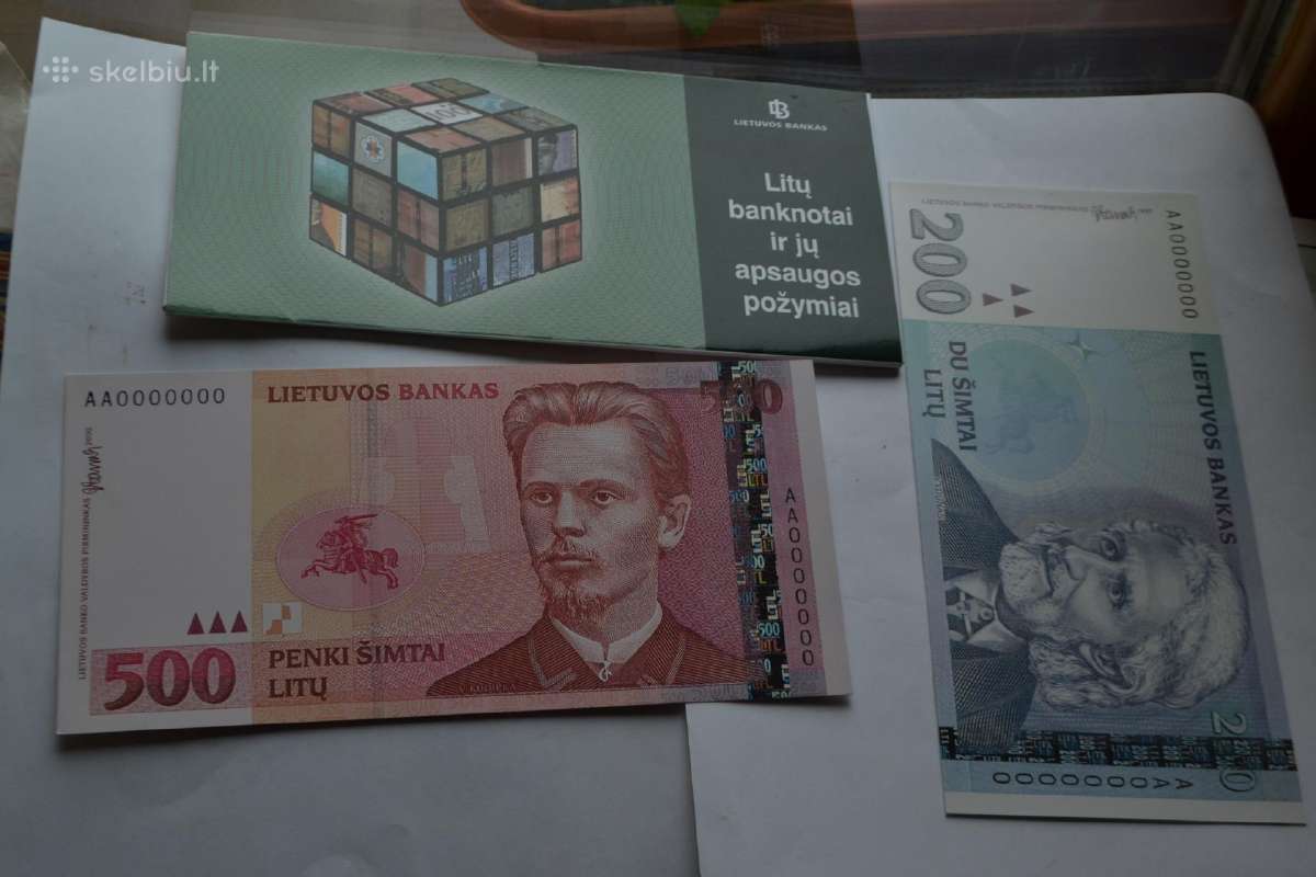 Banknotu apsaugos pozymiai - nuotraukos Nr. 4
