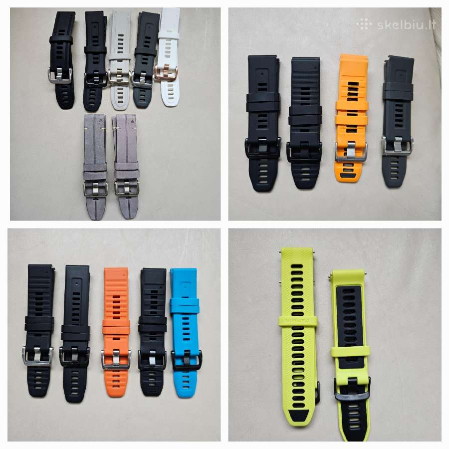 Atnaujinta. Originalios garmin 5,6,7,8 apyrankes - nuotraukos Nr. 6