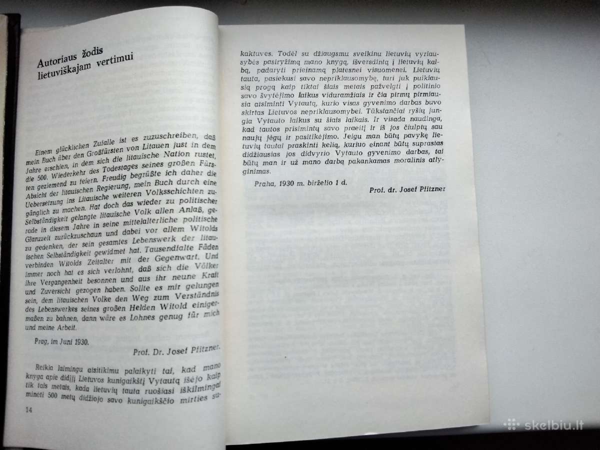 J. Pficneris. Vytautas kaip politikas - nuotraukos Nr. 5
