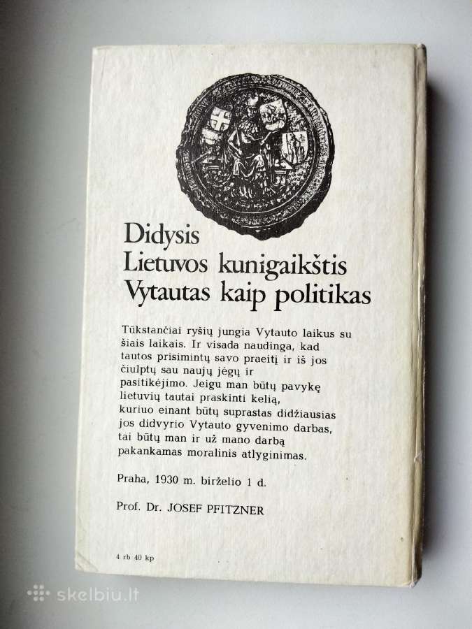 J. Pficneris. Vytautas kaip politikas - nuotraukos Nr. 16