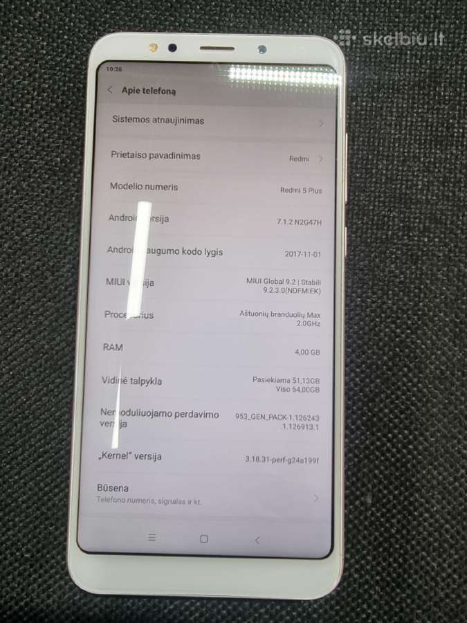 Redmi 5 Plus - nuotraukos Nr. 3
