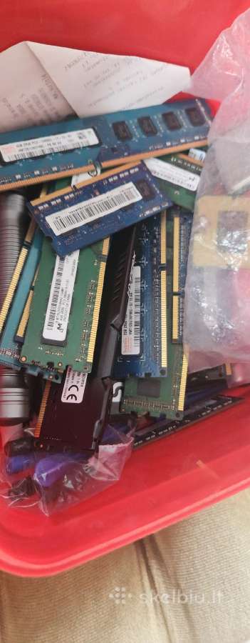 Kompiuteriu RAM ivairiausiu rušiu ddr3 ddr4 Pm - nuotraukos Nr. 2