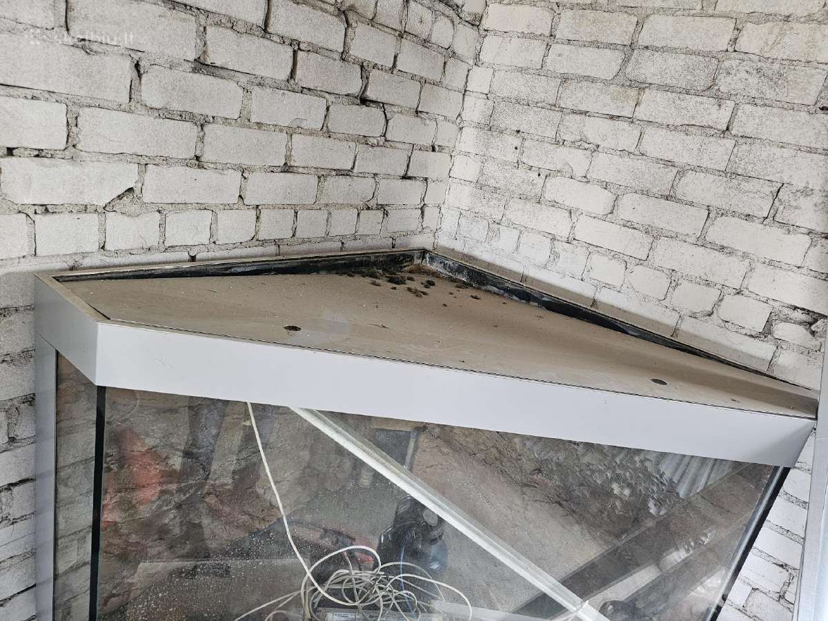 Parduodu 1000ltr akvariumą su rėmu/spintele - nuotraukos Nr. 3