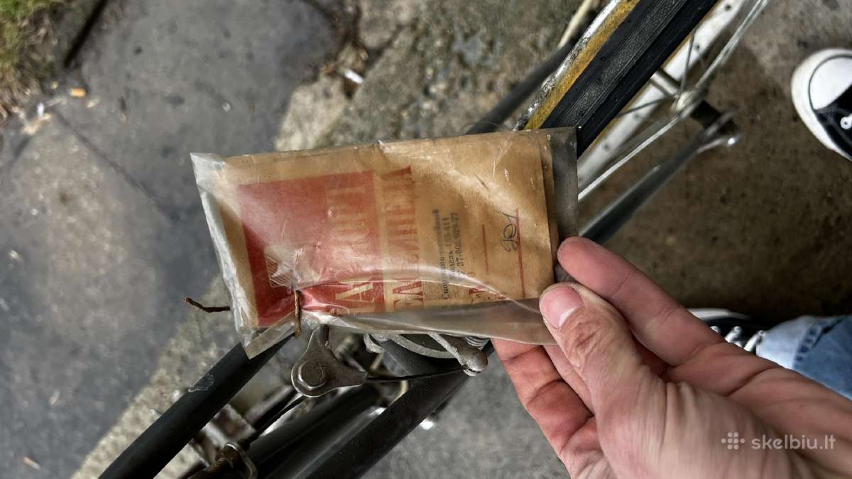 Nevažinėtas plentinis, vintage dviratis - nuotraukos Nr. 9