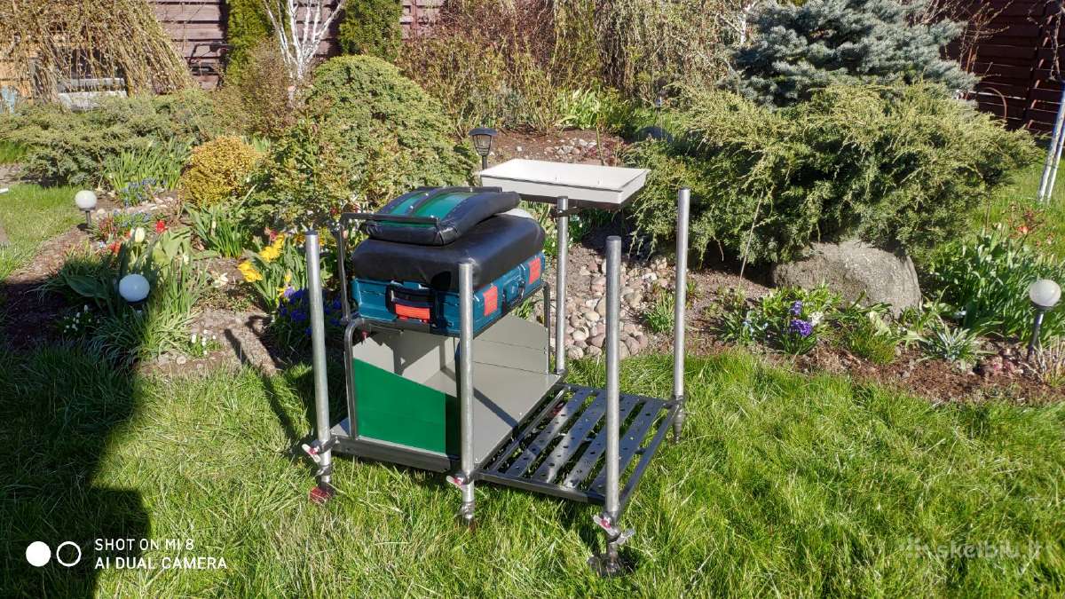 Platforma žvejybai, saulės power bankas 330w - nuotraukos Nr. 5
