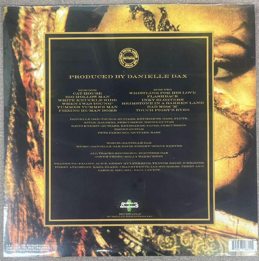 Danielle Dax Dark Adapted Eye spalvotas vinilas - nuotraukos Nr. 2