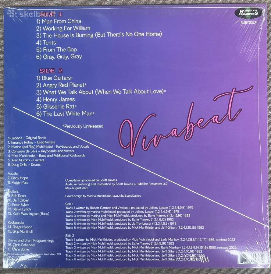 Vivabeat The House Is Burning: The Best Of vinilas - nuotraukos Nr. 2