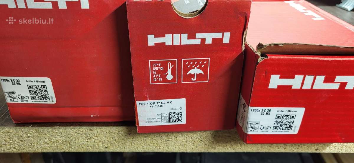Hilti bx3,bx4, gx3, gx120, spit pulsa 800 vinys. - nuotraukos Nr. 2