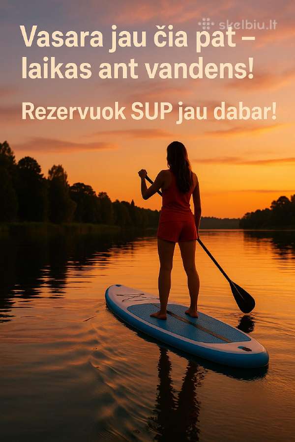 Irklenčių (Sup) nuoma Klaipėdoje