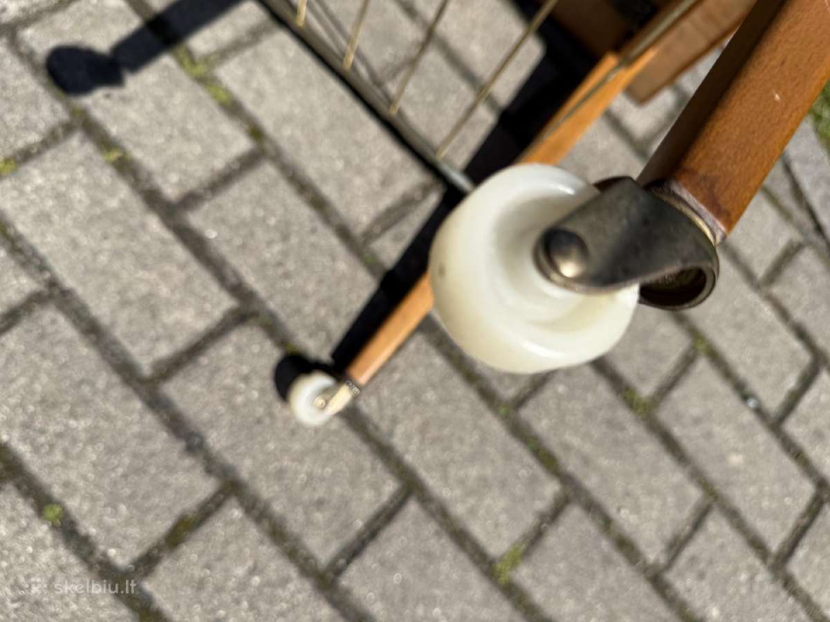 Mid century tikmedzio kavos staliukas - nuotraukos Nr. 4
