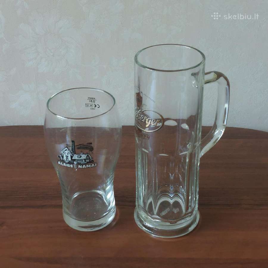 Alaus bokalas ir taurė