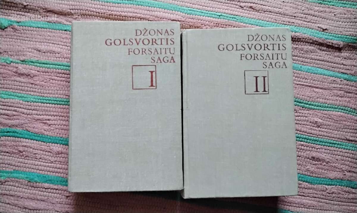 Forsaitų saga (2 tomai) Džonas Golsvortis