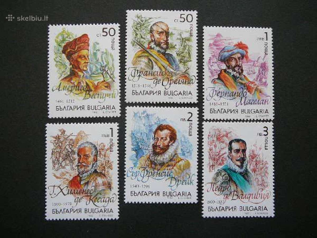 Burlaiviai Izymus zmones Bulgarija 1992 Mnh bg68
