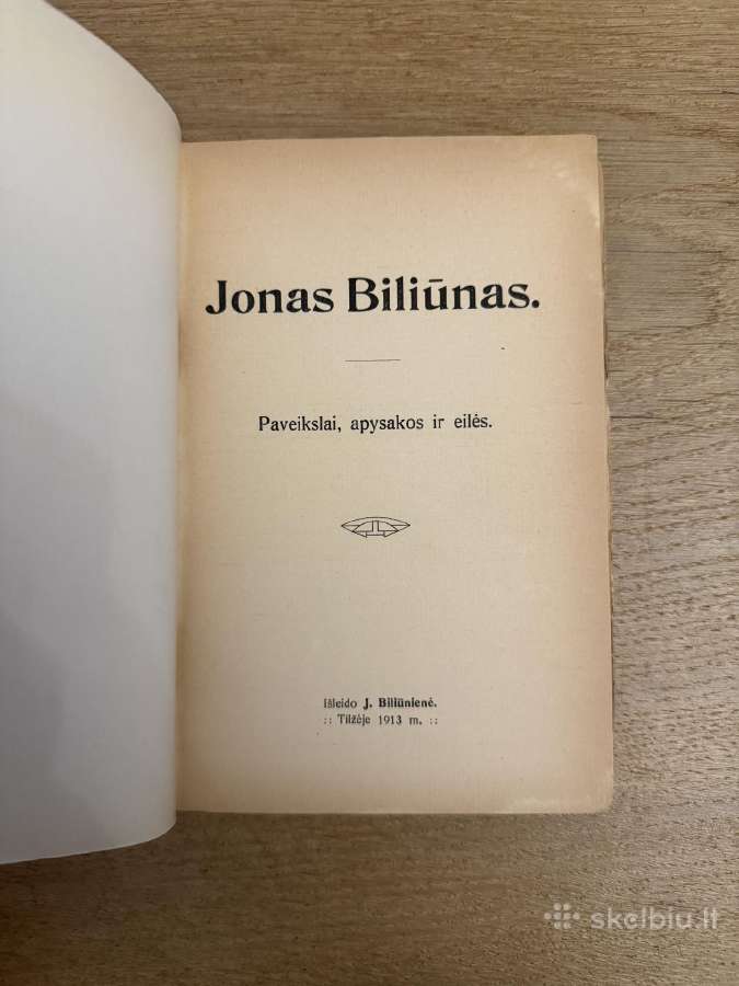Jono Biliūno raštai - nuotraukos Nr. 2