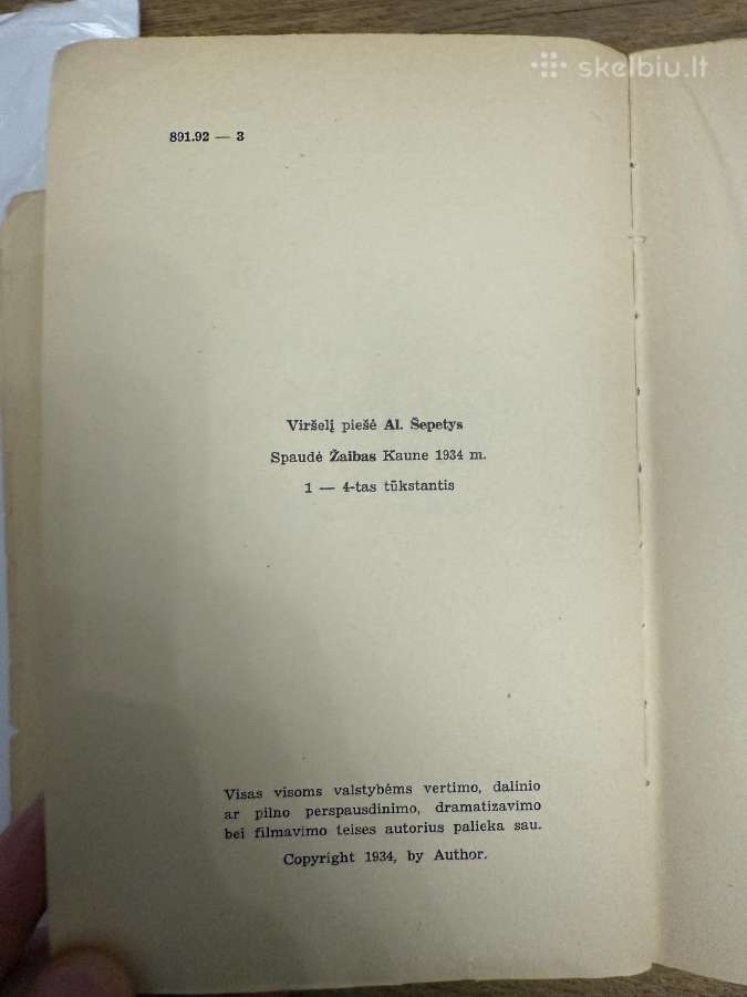 Siegfried Immerselbe atsijaunina 1934m. - nuotraukos Nr. 3