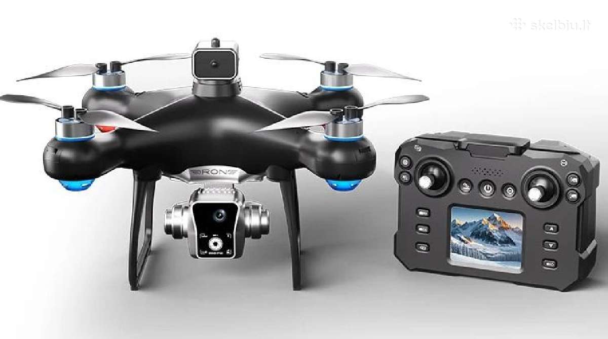 Dronas K102 Max su 4k kamera LCD WiFi sulankstomas - nuotraukos Nr. 2