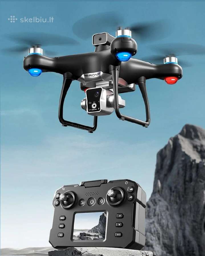 Dronas K102 Max su 4k kamera LCD WiFi sulankstomas - nuotraukos Nr. 3