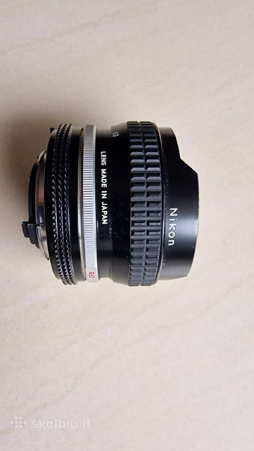 Nikkor 16mm 3.5 fisheye manual focus - nuotraukos Nr. 3