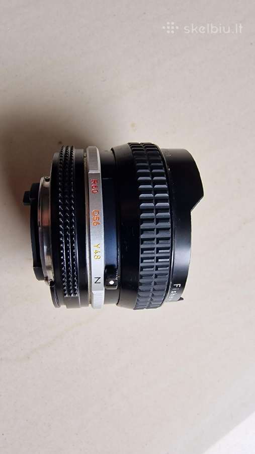 Nikkor 16mm 3.5 fisheye manual focus - nuotraukos Nr. 4