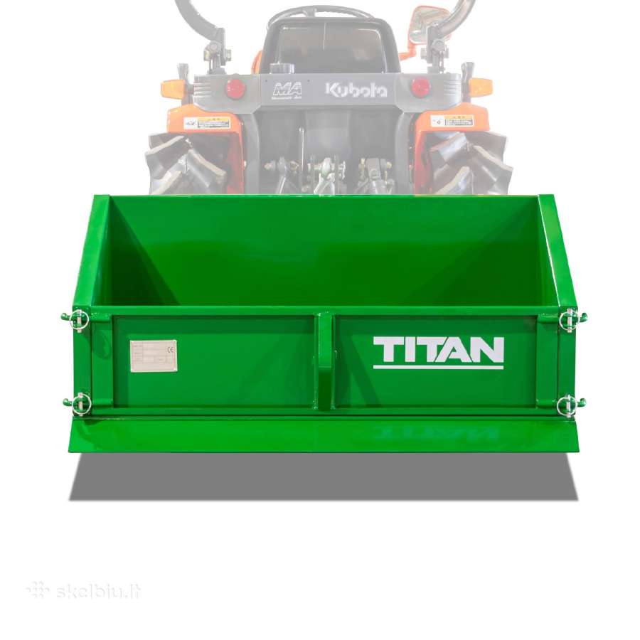 Transportavimo dėžė mini traktoriams - nuotraukos Nr. 3