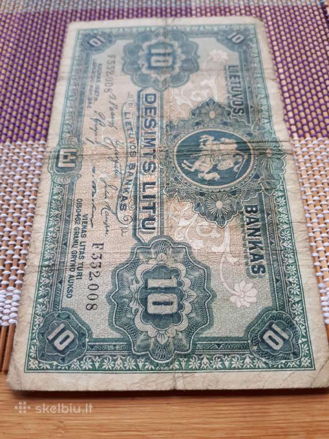 Ivairus banknotai - nuotraukos Nr. 3