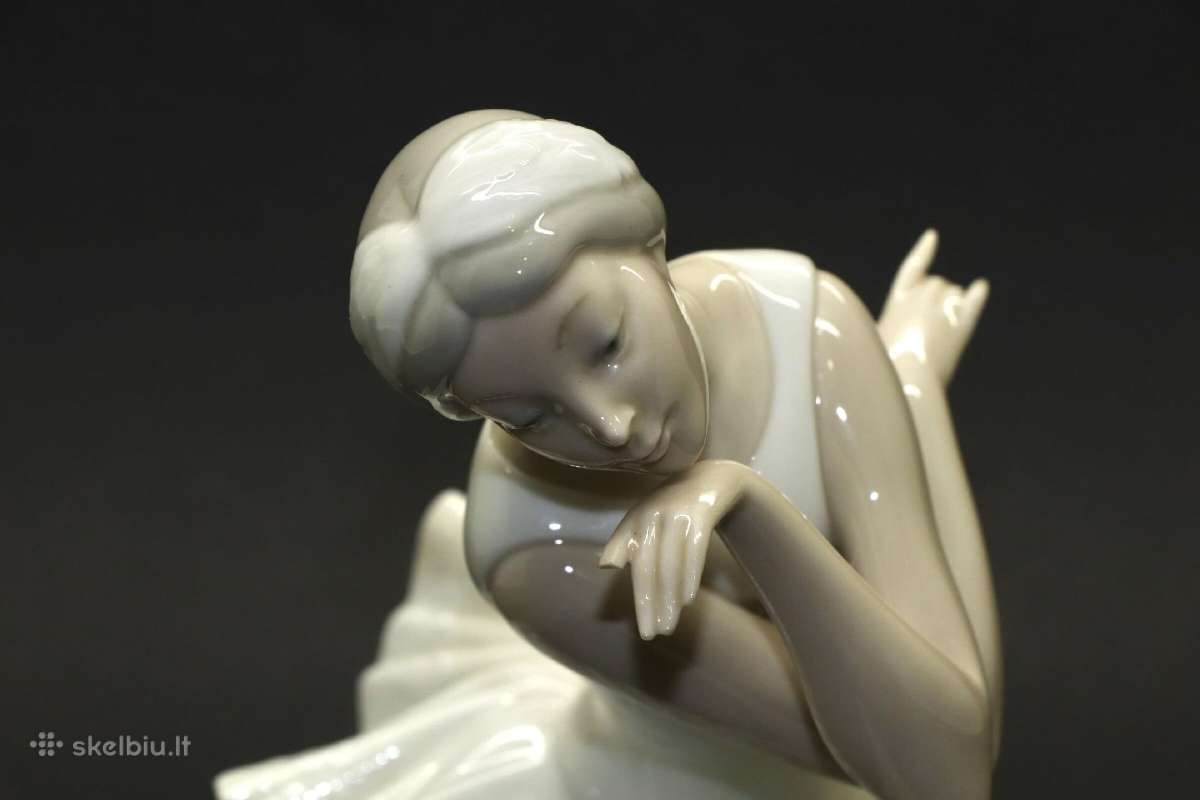 Statulėlė"balerina" Porcelianas "Lladro" Ispanija - nuotraukos Nr. 5