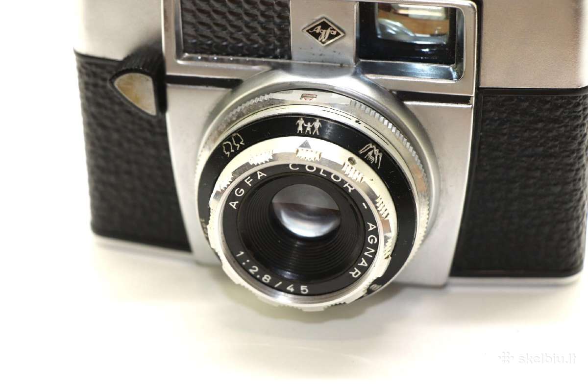 "Agfa" Оbjektyvas "color-agnar 1:2.8/45" Vokietija - nuotraukos Nr. 7
