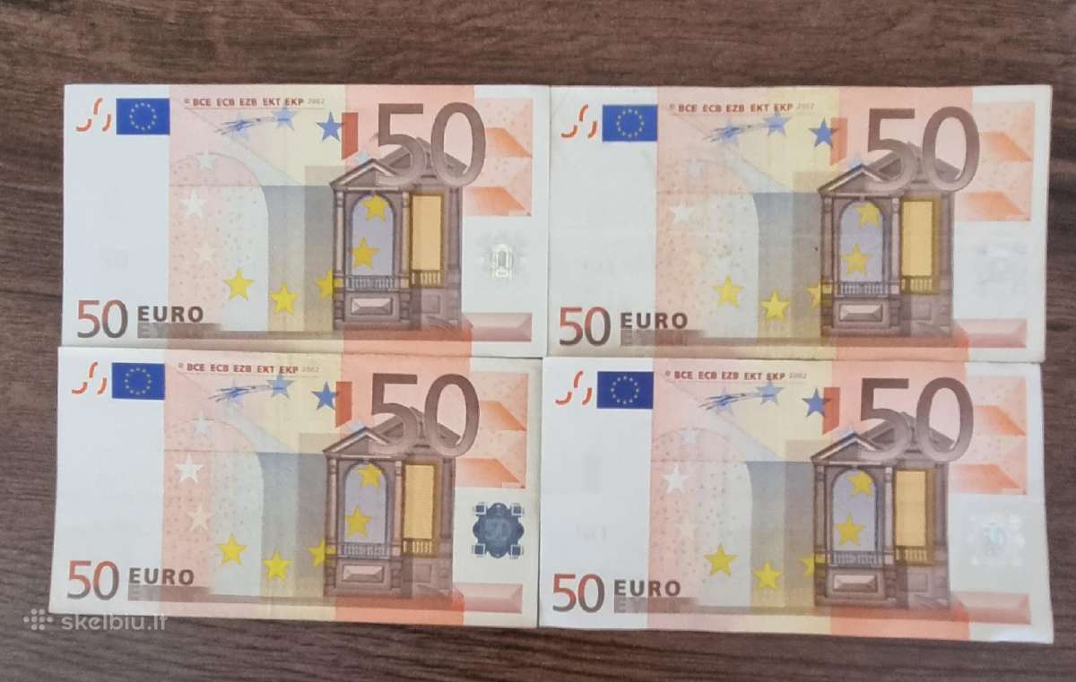 2002 metų 50 eurų