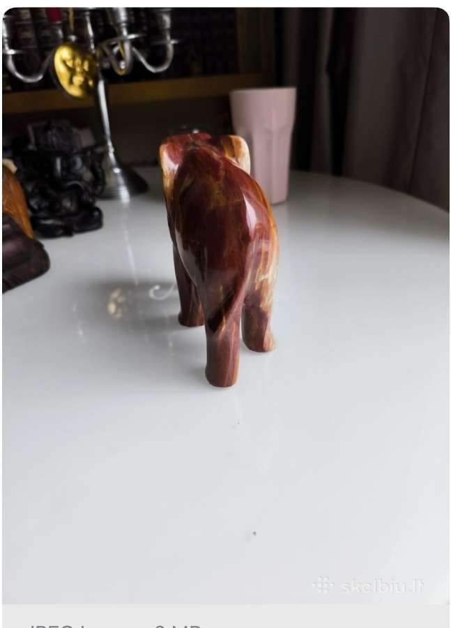 Onyx Elephant Sculpture - nuotraukos Nr. 3