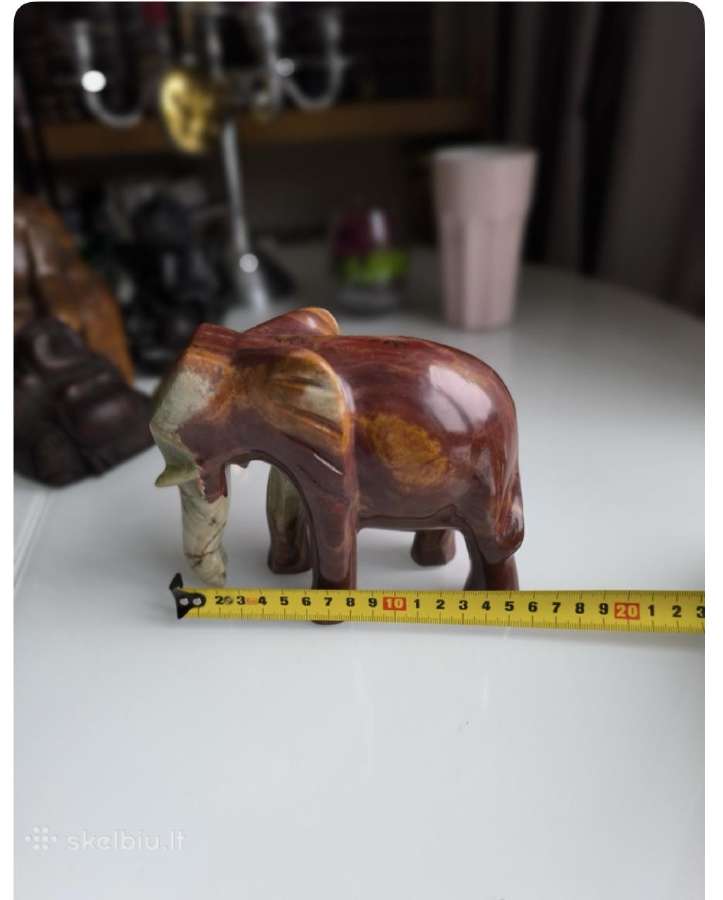 Onyx Elephant Sculpture - nuotraukos Nr. 10