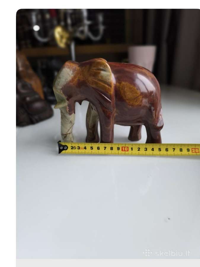 Onyx Elephant Sculpture - nuotraukos Nr. 11