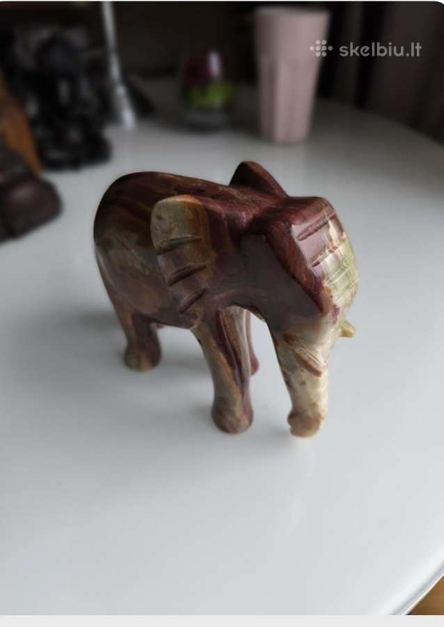 Onyx Elephant Sculpture - nuotraukos Nr. 12