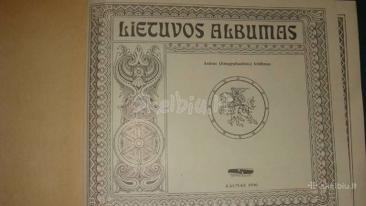 Lietuvos albumas - nuotraukos Nr. 2