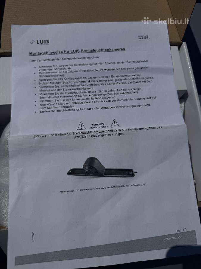 Kameros stabdymo signalas Luis 10106411.pal110.v1 - nuotraukos Nr. 10