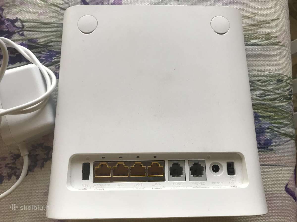 4G++ modemas zte mf286d iki 600mbs su antenom - nuotraukos Nr. 2