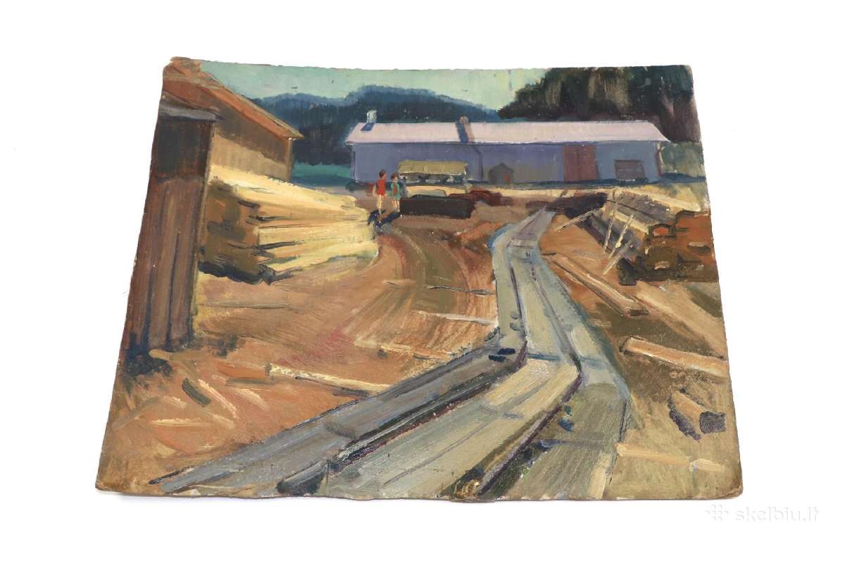 Kartonas Aliejus, 40x50 см kaina 35 eurai