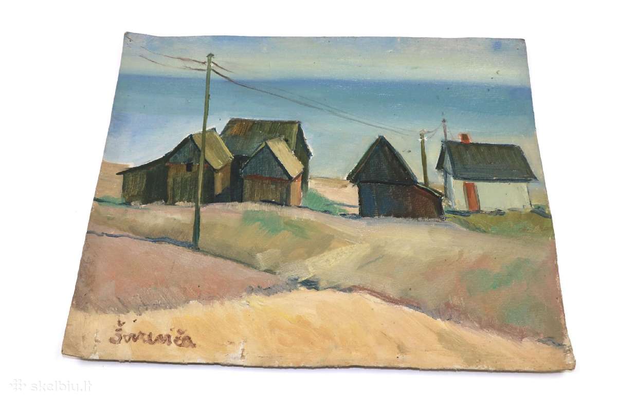 Kartonas Aliejus, 40x50 см kaina 35 eurai