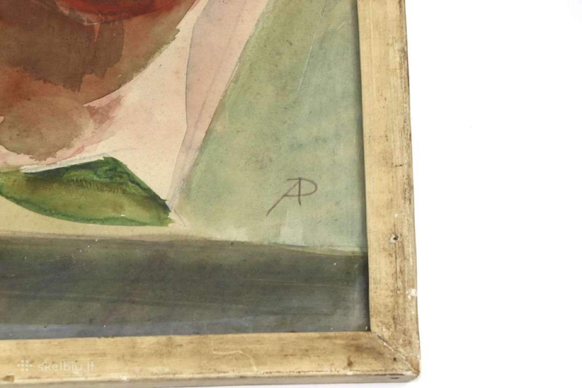Popierius Akvarelė 37x35 / 33x31 см kaina 35 eurai - nuotraukos Nr. 2