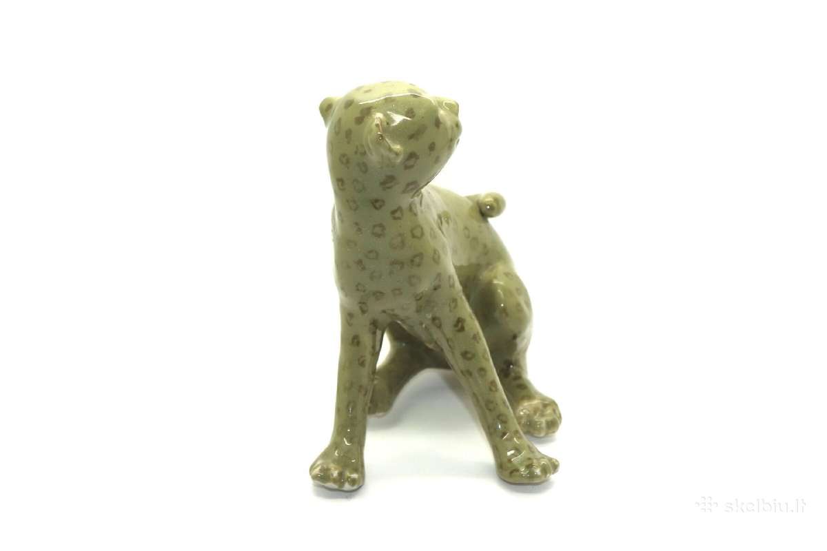 "Leopardas", Porcelianas, Сср, Aukštis: 14 см - nuotraukos Nr. 2