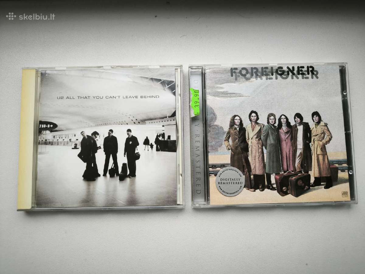 CD U2 ir Foreigner. Yra Daugiau CD