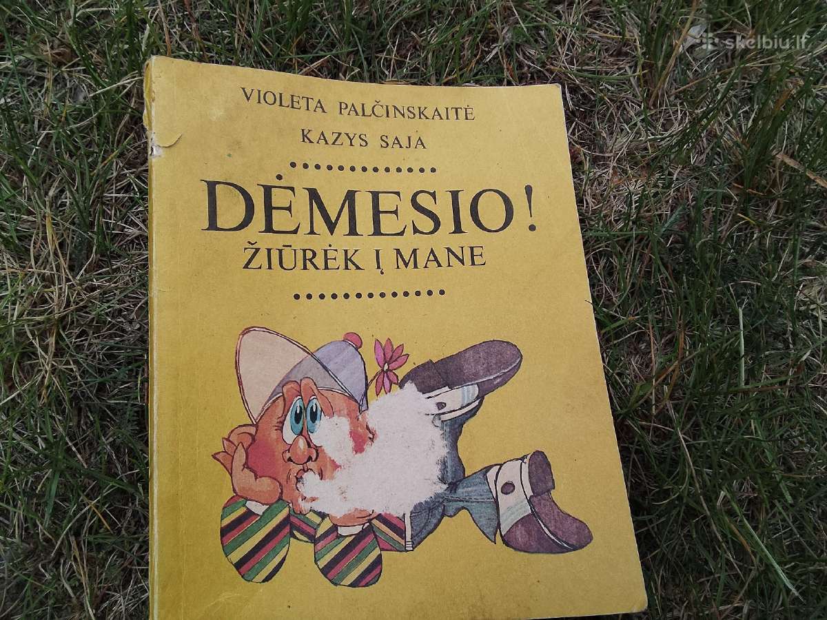 Knyga Dėmesio!ziūrėk i mane