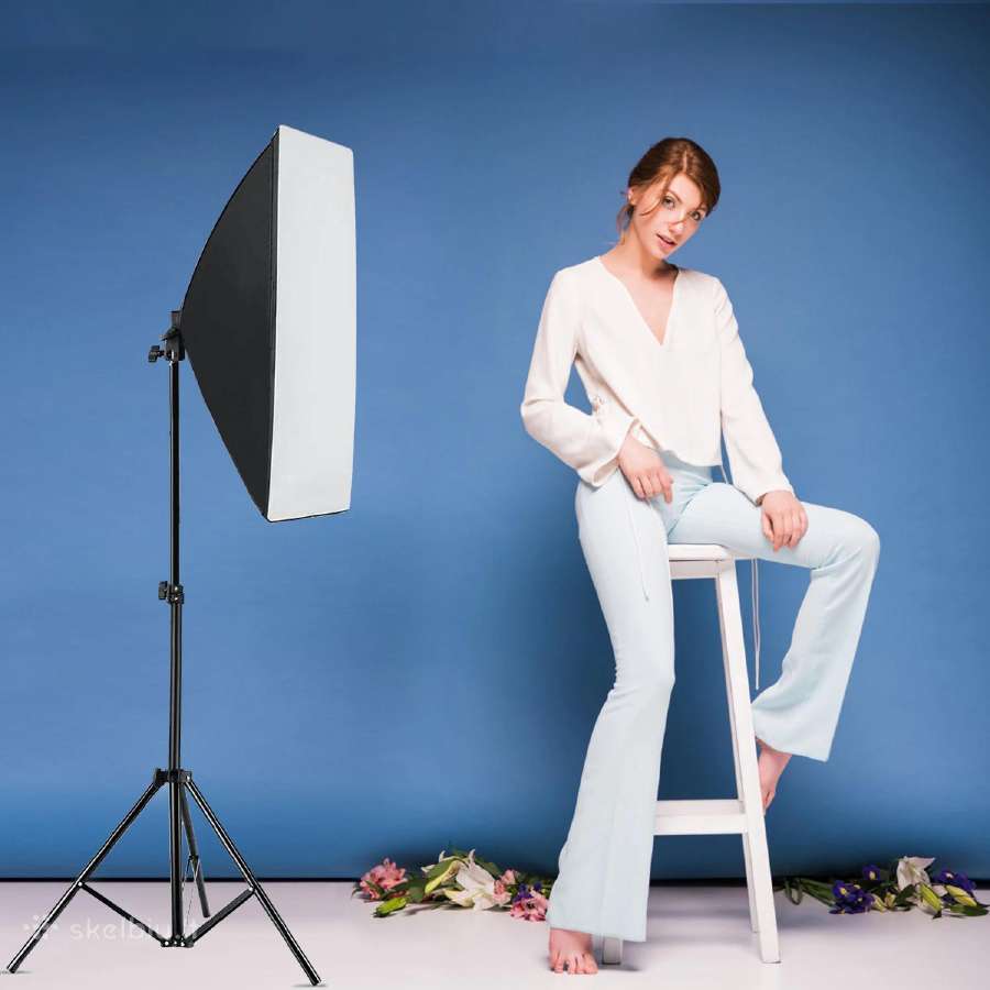 Pulteliu reguliuojamas 85w softbox šviestuvas - nuotraukos Nr. 2