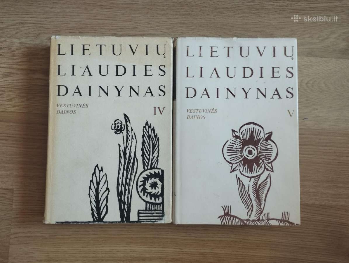 Lietuvių liaudies dainynas 4 ir 5 tomai