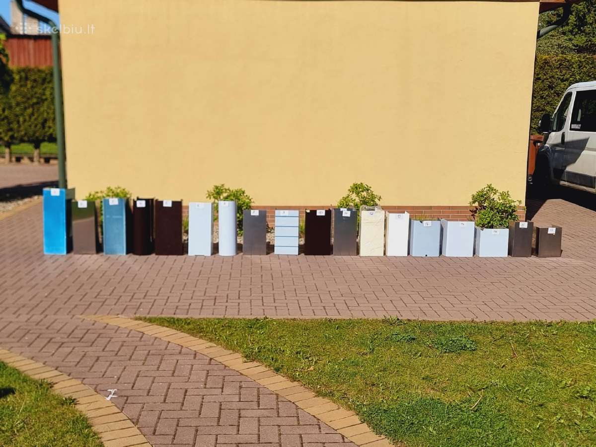 Nauji įvairių matmenų kaminai