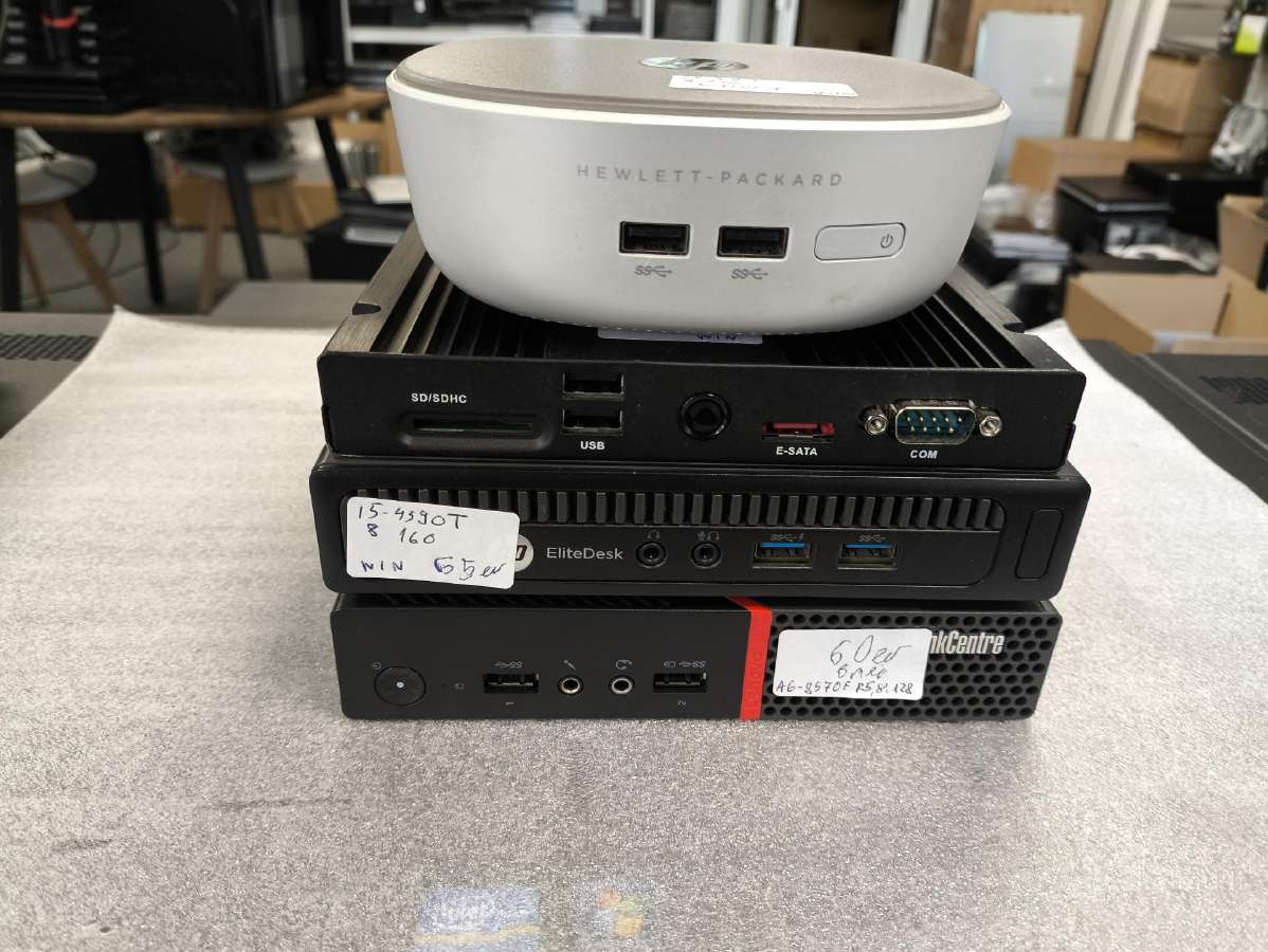 Keletas nebrangių Mini Pc kompiuteriukų - nuotraukos Nr. 5
