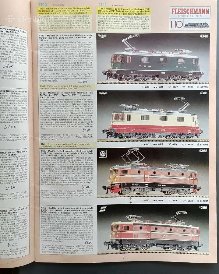Fleischmann Katalog 79/80 H0 - nuotraukos Nr. 4
