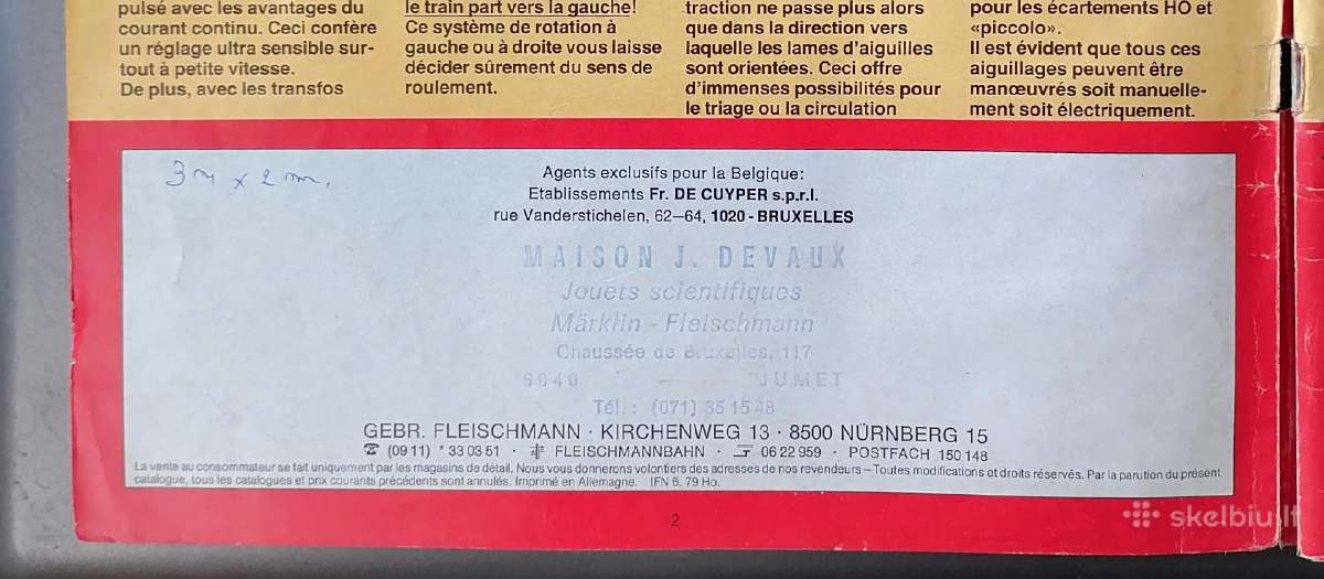 Fleischmann Katalog 79/80 H0 - nuotraukos Nr. 5